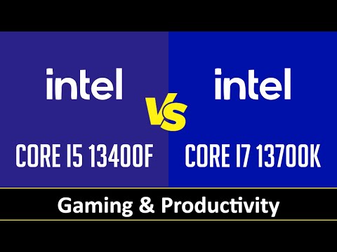 CORE I5 13400F vs CORE I7 13700K - Gaming & Productivity (RTX 3090 Ti)