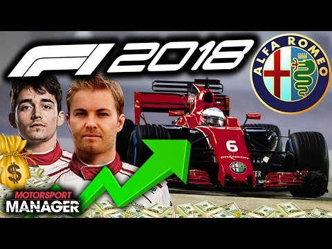 AGGRESSIVE TWO STOP! LAST LAP OVERTAKES! - F1 2018 Alfa Romeo Manager Career Part 52