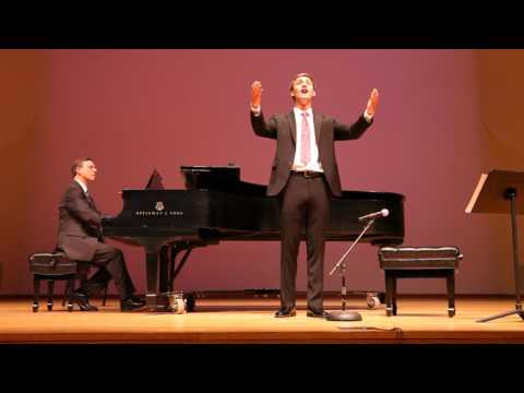 John Gorelick, baritone sings "ZIon's Walls"  by Aaron Copland