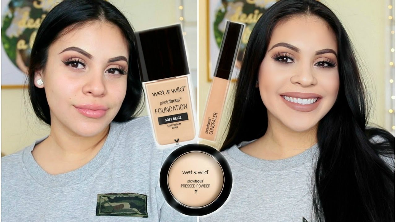 NEW WET N WILD Photo Focus Foundation, Concealer + Powder: FIRST IMPRESSION + REVIEW | JuicyJas