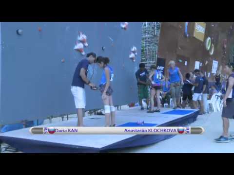 Climbing World Youth Championship 2012 Lead and Speed Singapore, SIN - Speed Finals