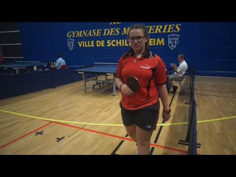 MATIUNINA Veronika(UKRAINE)-FERNANDES Inês(PORTUGAL) eurominichamps2018