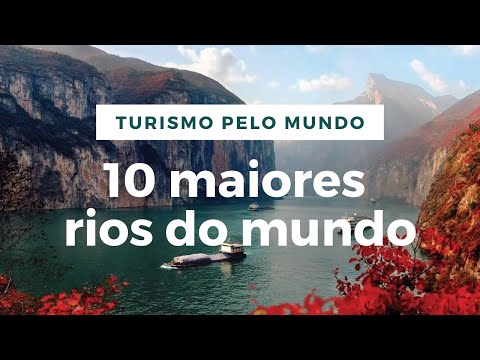 TOP 10 maiores rios do mundo! #rios #maioresrios #top10