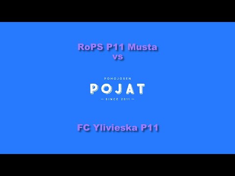 RoPS P11 Musta vs FC Ylivieska P11