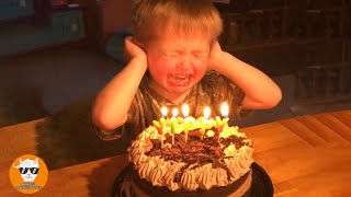 Baby Crying Because of Blowing Candles FAILS #3 ★ Funny Babies Blowing Candle Fail