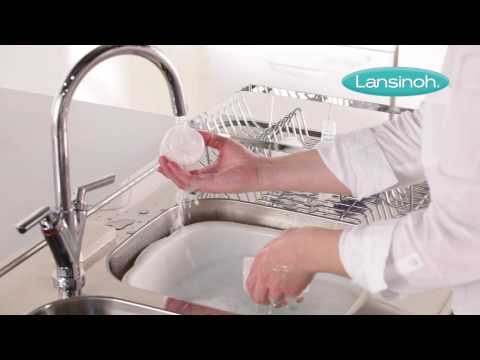 Lansinoh mOmma Feeding Bottle - How to Clean