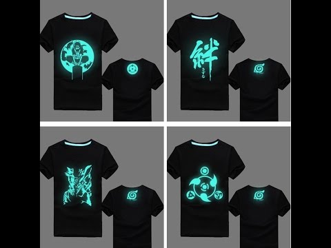 Naruto Uzumaki Fluorescent T Shirt