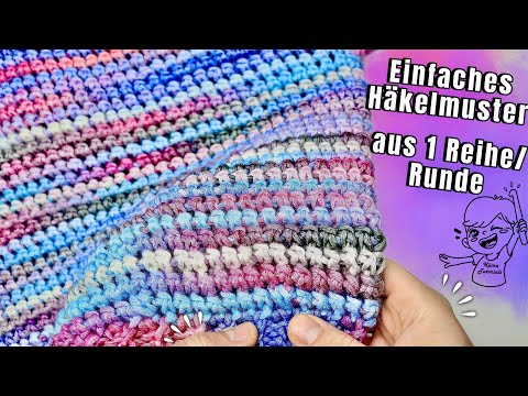 Einfaches Häkelmuster für Decken, Pullover und mehr | auch Amigurumis