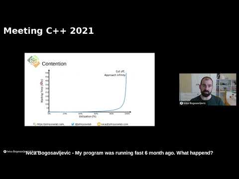 Ivica Bogosavljevic - My program was running fast 6 month ago. What happend? - Meeting C++ 2021