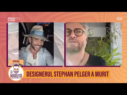 Designerul român Stephan Pelger a murit la 43 de ani. Cătălin Botezatu, primele reacții