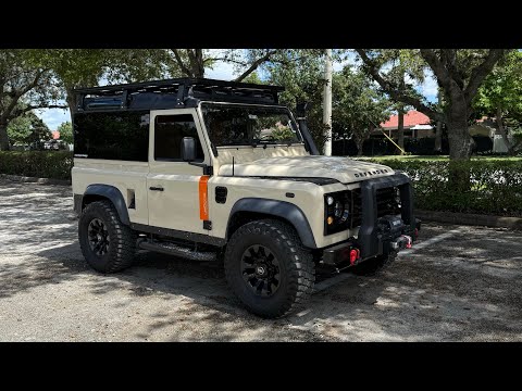 Fully Restored Classic Land Rover Defender 90