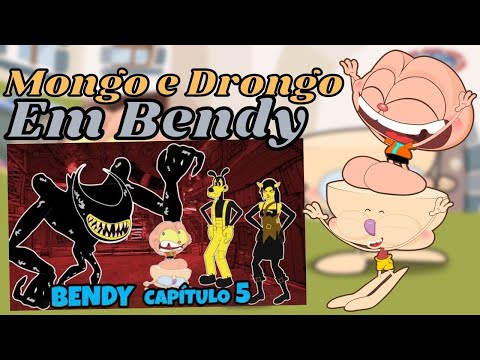MONGO E DRONGO EM BENDY AND THE INK MACHINE - CAPÍTULO 5 (REACT)