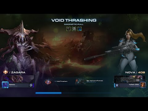 StarCraft 2 Co-Op Mutation 300 - Magnetic Pull Zagara P1 Brutal