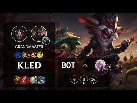 Kled Bot vs Seraphine - EUW Grandmaster Patch 11.15