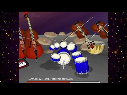 MidiJam: Wayne Lytle, Animusic - Stick Figures