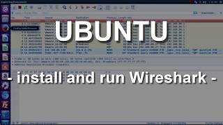 Install and run Wireshark in Ubuntu 16.04