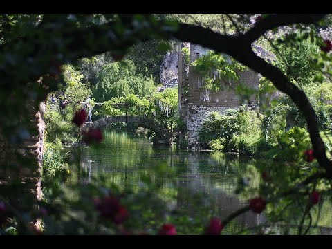 Most Romantic Garden  , Italy,   Ninfa