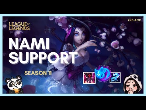 Win games with Nami | Support Nami Gameplay S11 (2nd acc)