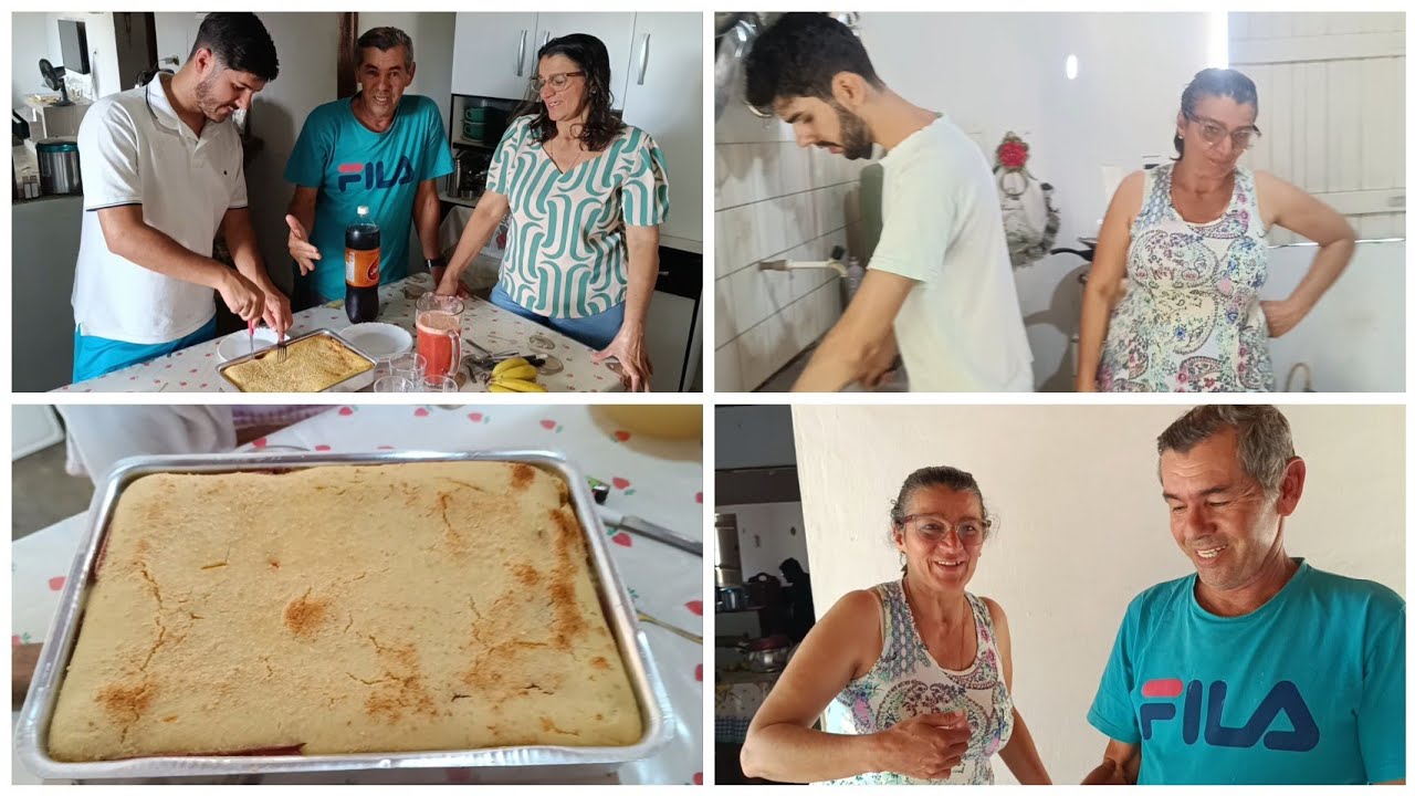PREPARAMOS UMA TORTA SUPER RECHEADA