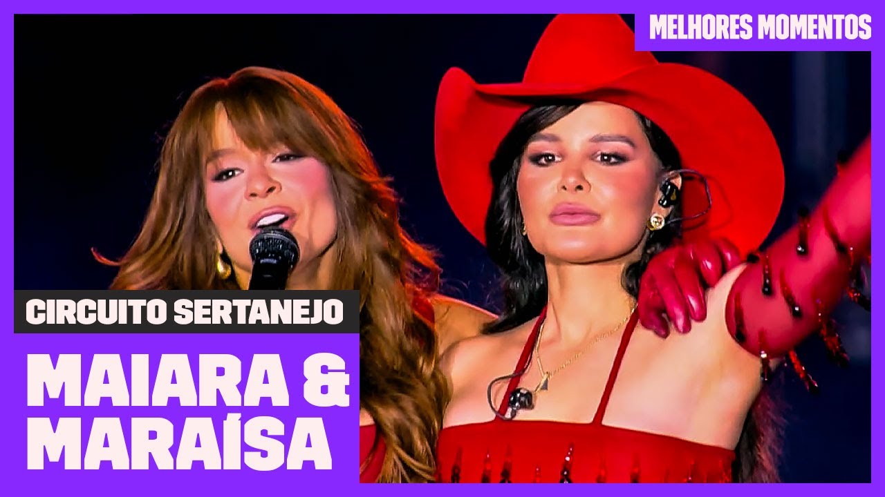 Assista os MELHORES MOMENTOS do show da MAIARA E MARAISA! | Circuito Sertanejo | Música Multishow