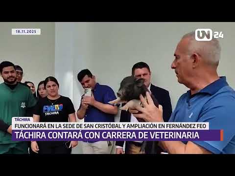 Táchira contará con carrera universitaria de Veterinaria