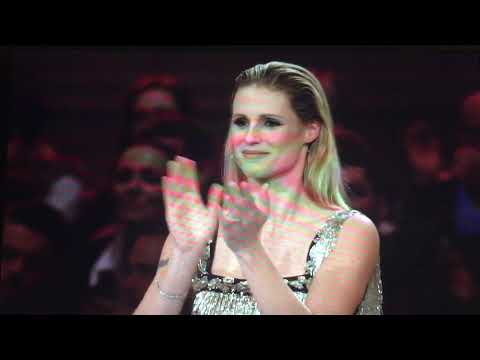 Elena Gibson performance the White Swan ballet & pole show for German TV