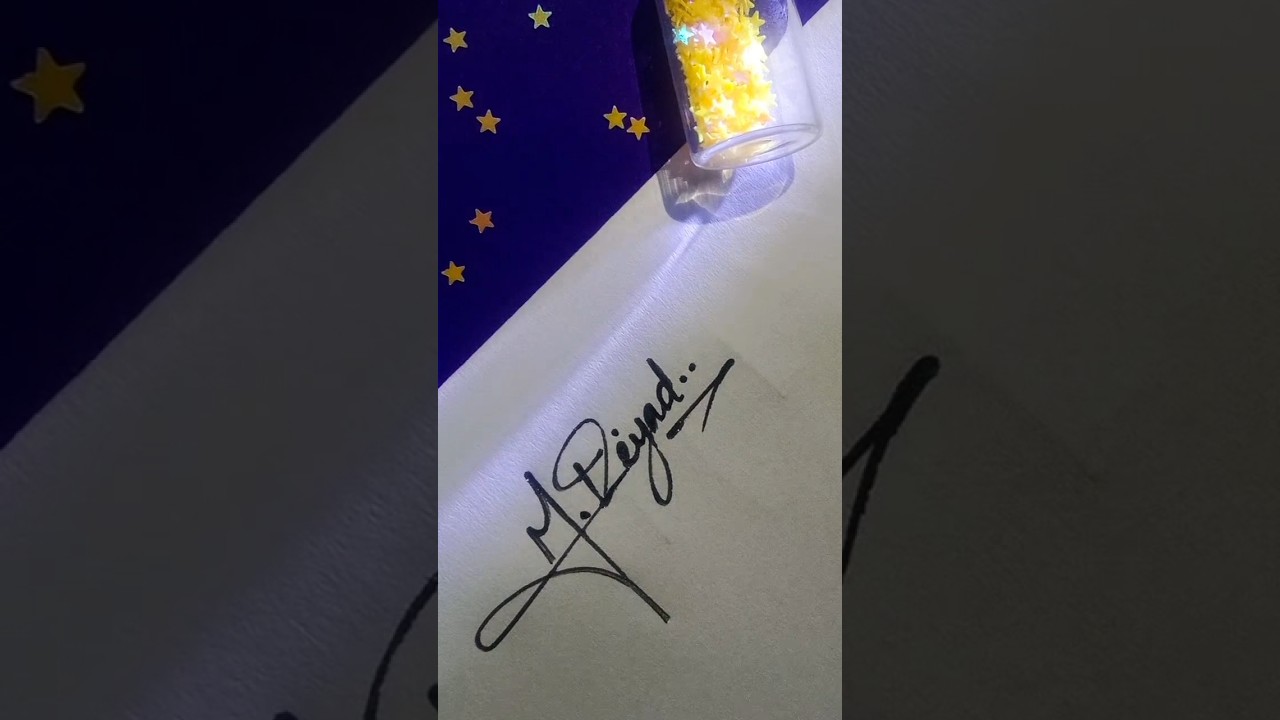 Try this signature M Riyad|| write letter M #msignaturestyle #art #calligraphy @Signaturestyle96 ✨