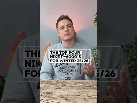 These are the Top 4 Nike P6000s for Winter 2025. Do you agree with our #1 pick? 👇