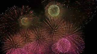 長岡花火2019 1日目 天地人花火 【野村花火工業】Nagaoka Fireworks 2019 Day 1 Tenchijin Fireworks
