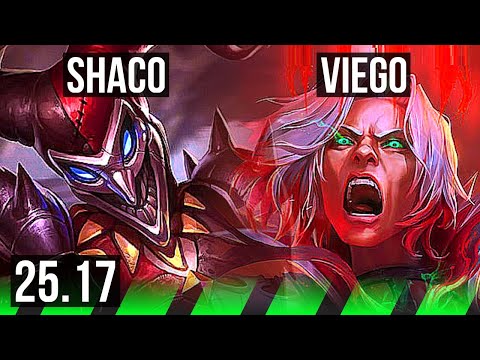 SHACO vs VIEGO (JGL) | 4/1/4 | KR Diamond | 25.17