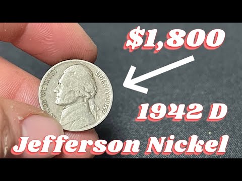 This Nickel Is Worth $1,800 | 1942 D Jefferson Nickel
