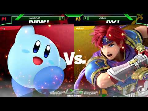 qwertz143 (Joker/Isabelle/Kirby) vs Vishire (Roy) - Smash Ultimate @ LXG 14 - Losers Finals
