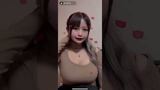#tiktokライブ #ギャル #着衣 #爆