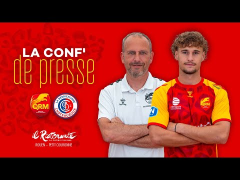 La conf' de presse J21 : QRM - Châteauroux (David Carré & Théo Pionnier) 🎙️