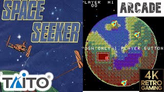 Space Seeker Arcade ( Taito 1981 ) 4k Gameplay