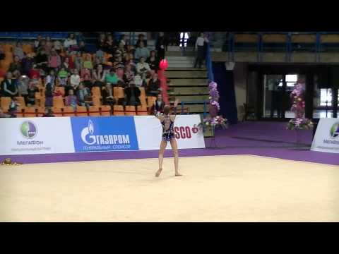 Polyakova Veronika (RUS)  ball  1999 Gran Prix Moscow 2014 Qual