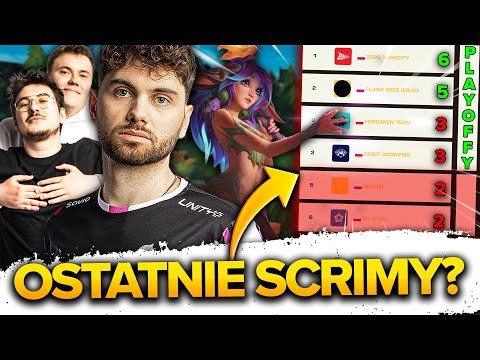 TO MOGĄ BYĆ NASZE OSTATNIE SCRIMY