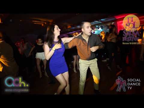 Fabrizio Febi & Inna Dunaevsky at the 13th El Sol Warsaw Salsa Festival 2017