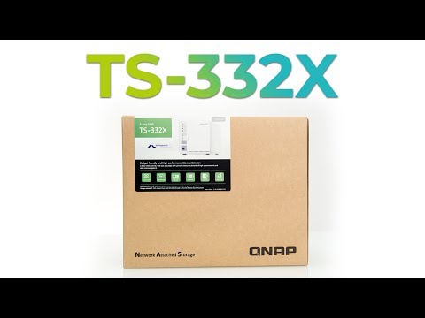 Servidor NAS con caché M.2 para Qtier - Unboxing QNAP TS-332x