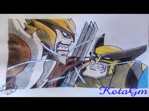 WOLVERINE VS SABRETOOTH