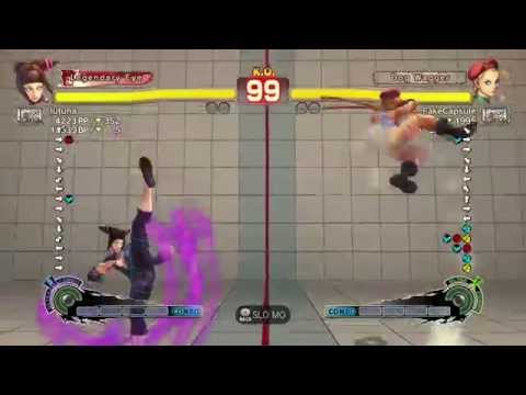 lutuna (Juri) vs FakeCapsule (Cammy) ranked USF4