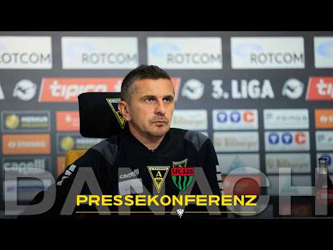 Press conference after Alemannia Aachen - 1. FC Schweinfurt