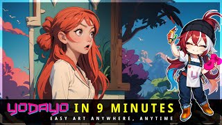 Use This Tool For EASY Anime Images - Yodayo Overview In 9 Minutes