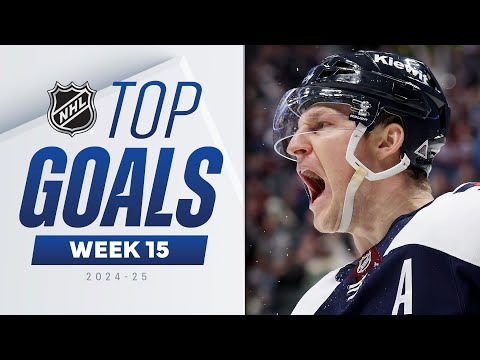 "Decadent and Lavish!" 💎 Top NHL Goals of Week 15 | 2024-25 Highlights