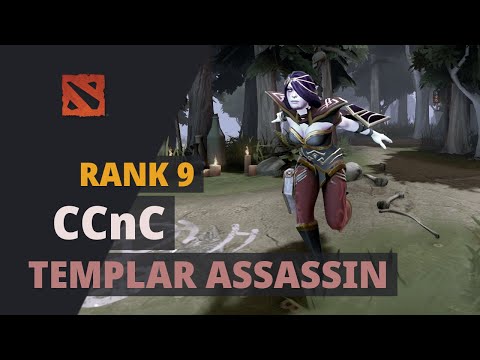 CCnC (Rank 9) plays Templar Assassin Dota 2 Full Game