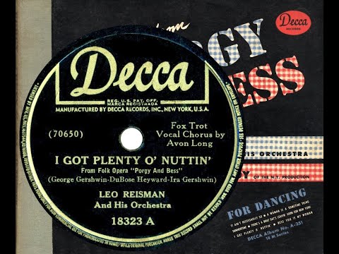 Video thumbnail for I Got Plenty O’ Nuttin’