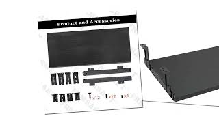 ⌨️ Hidden Desk Upgrade – Adjustable Keyboard Tray for Comfort!