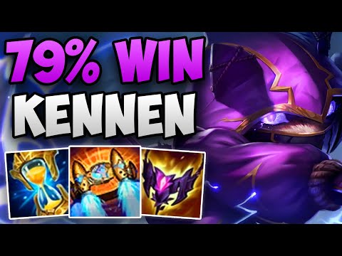 CHALLENGER KENNEN WITH 79% WIN RATE! | CHALLENGER KENNEN TOP GAMEPLAY | Patch 13.9 S13