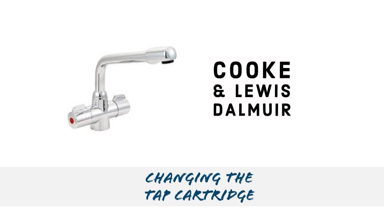 Cooke & Lewis Dalmuir -Replacing the ceramic cartridge, repair dripping tap @tapmagician