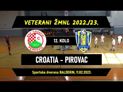 VETERANI ŽMNL: CROATIA - PIROVAC  3:1, 11.02.2023.